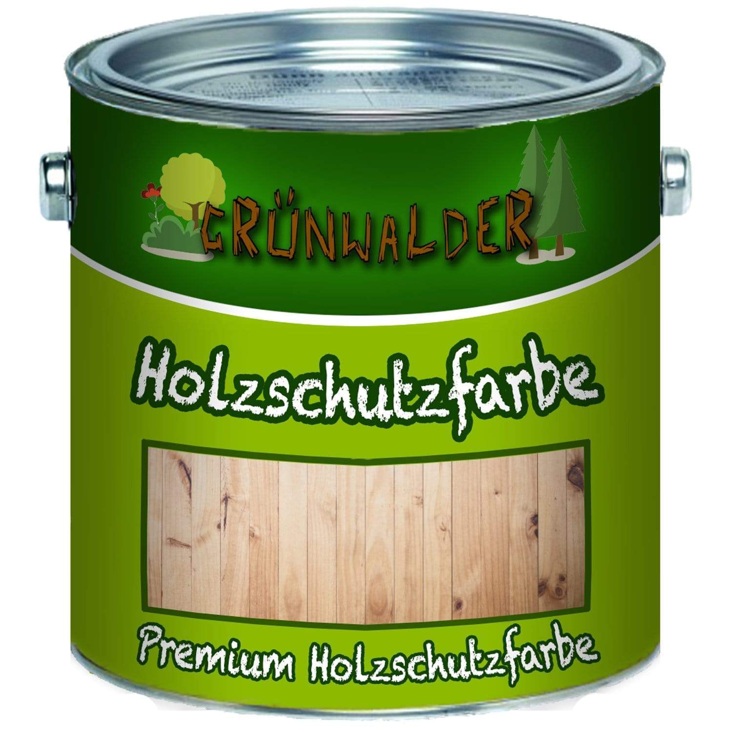 Grünwalder Holzschutzfarbe - aromatenfreier Holzschutz - FARBENLÖWE