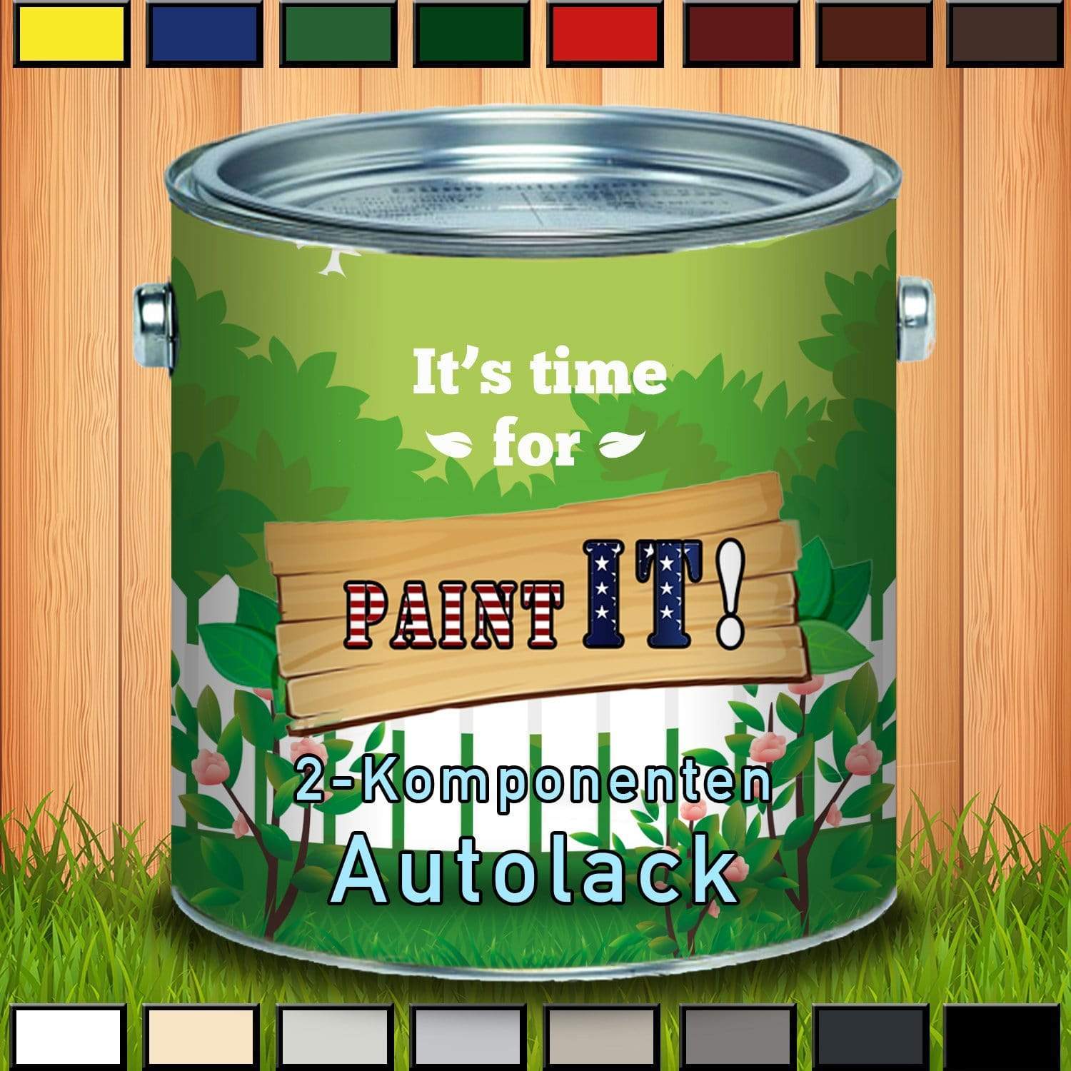 Paint IT! 2K Autolack - Glanzstabil & Farbtonstabil - FARBENLÖWE