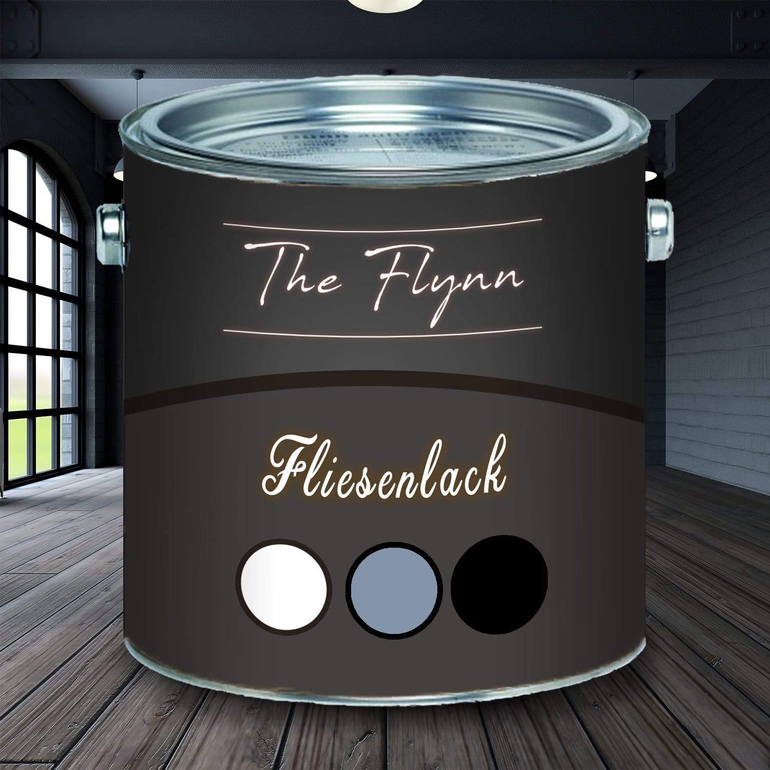 FARBENLÖWE The Flynn Fliesenlack - Hochwertige Fliesenfarbe