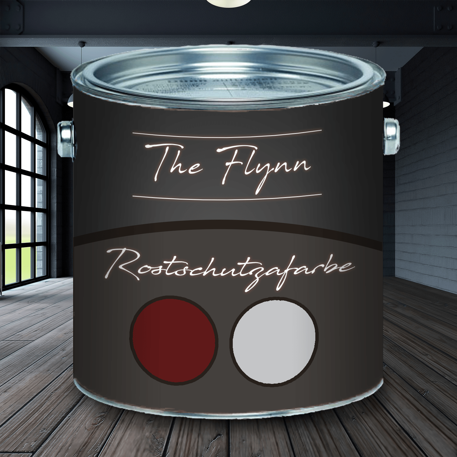 The Flynn Rostschutzfarbe - Korrosionsschutzgrundierung - FARBENLÖWE